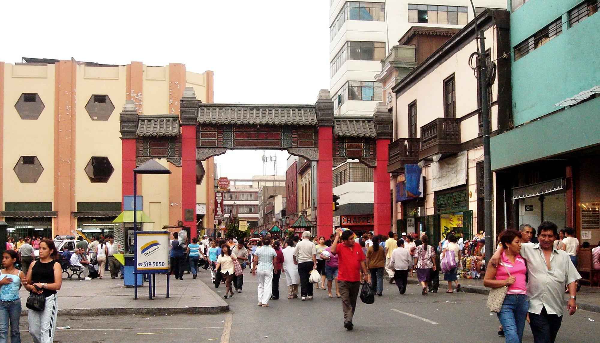Barrio chino de lima